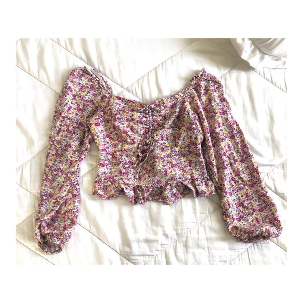 Floral Long sleeve blouse